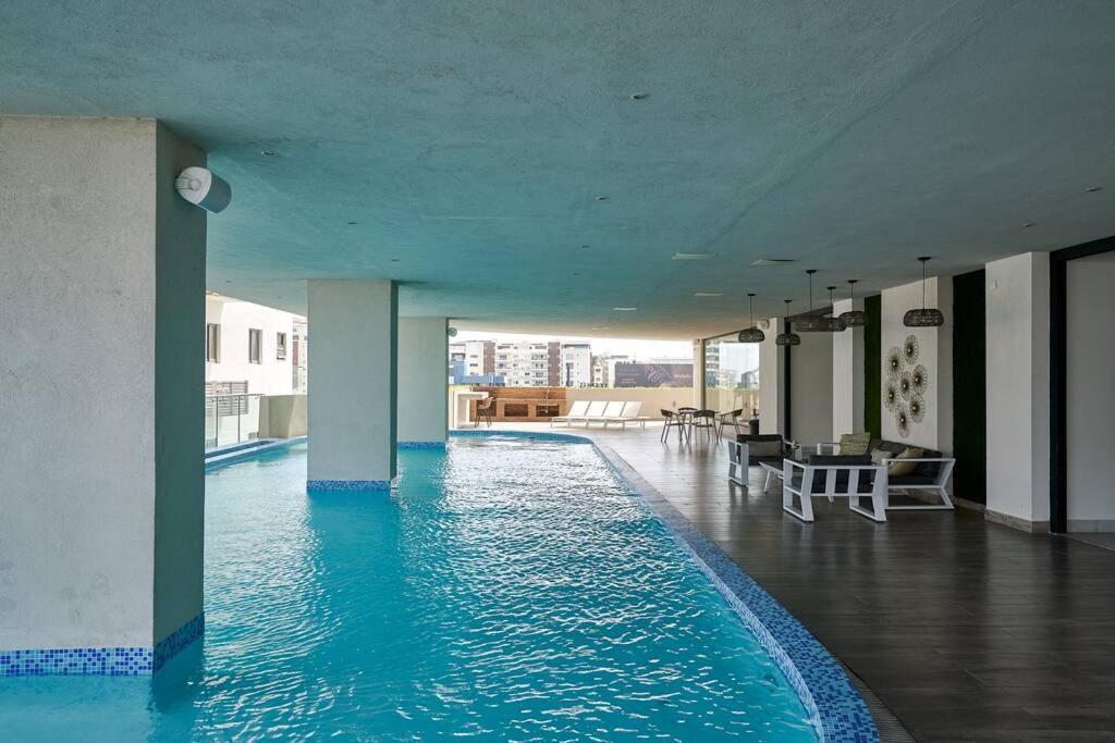 Escape Apartments, Balcony, Pool, Gym & Spa In La Julia Santo Domingo Exteriér fotografie