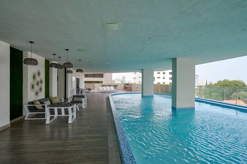 Escape Apartments, Balcony, Pool, Gym & Spa In La Julia Santo Domingo Exteriér fotografie
