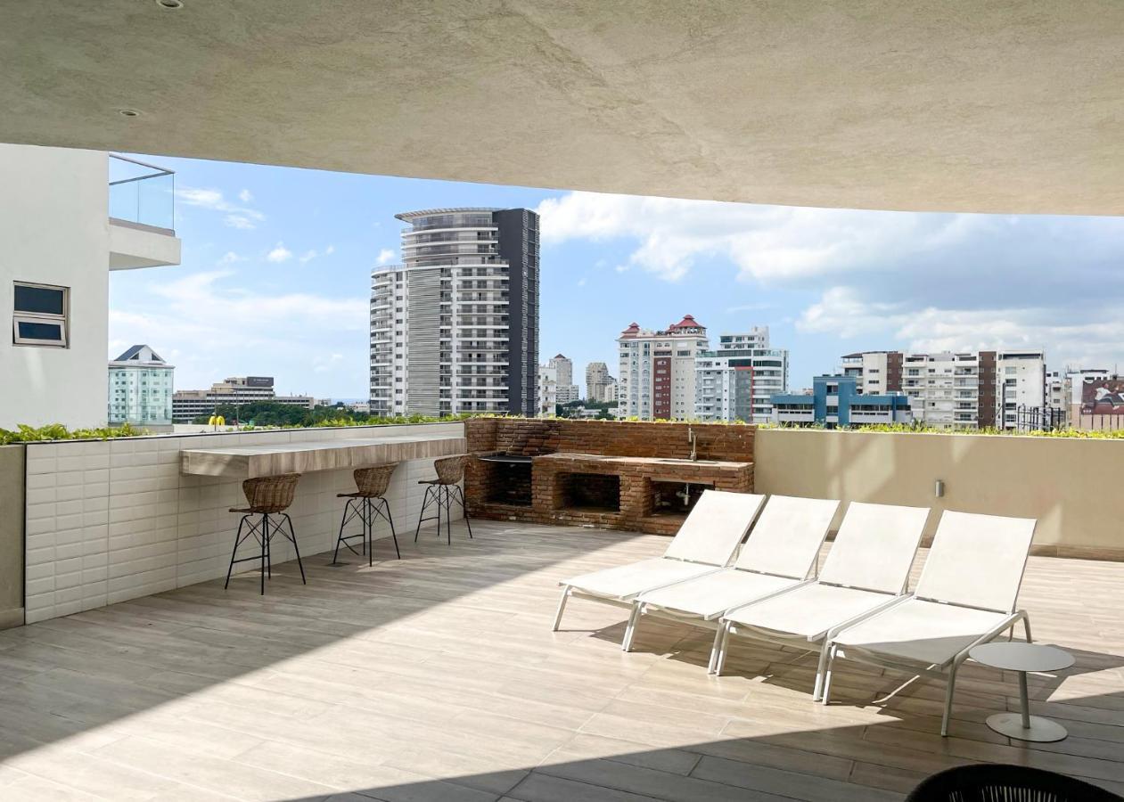 Escape Apartments, Balcony, Pool, Gym & Spa In La Julia Santo Domingo Exteriér fotografie